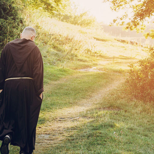 Western Monk Inward Silence